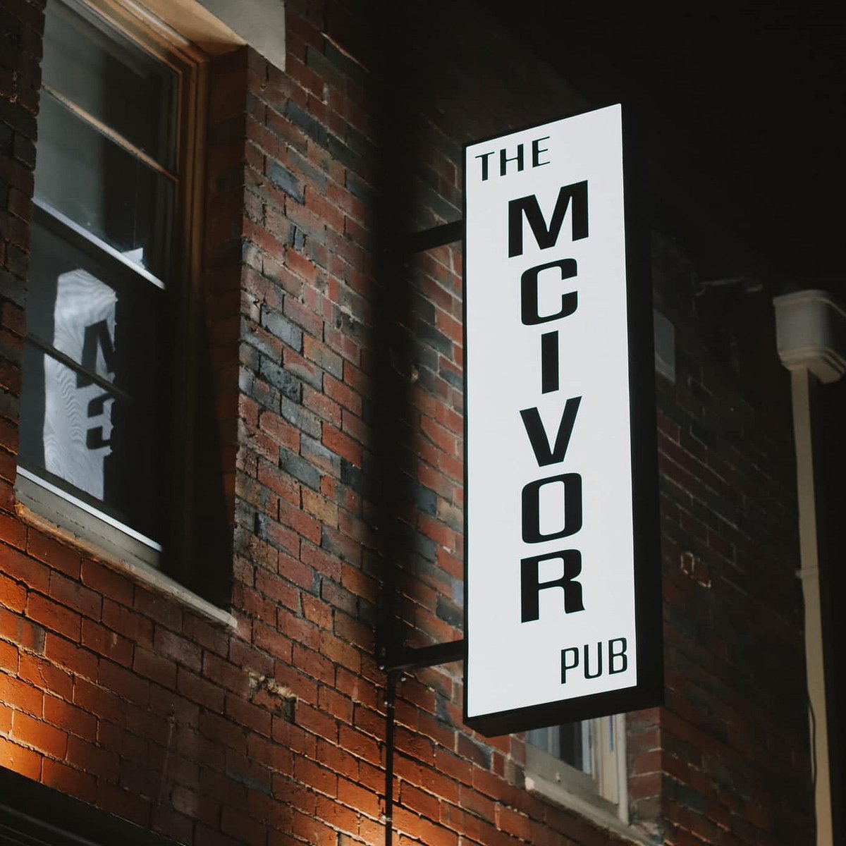 The McIvor Pub sign